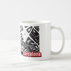 Café Taza del mapa de Barcelona