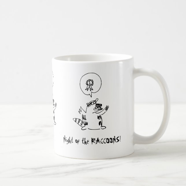 Café Taza del mapache del #1 de Owly (Derecha)