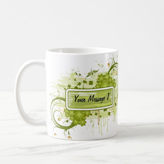 Café Taza del marco 7 de la decoración (Izquierda)