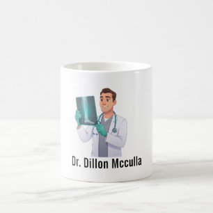 Café Taza del médico ortopédico de dibujos animados – I