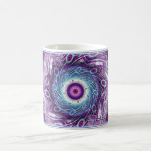 Café Taza del medio de oro
