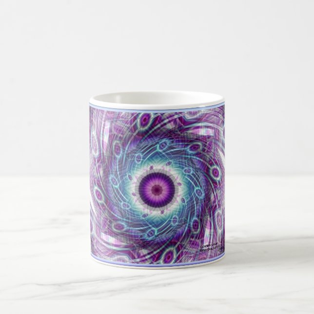 Café Taza del medio de oro (Centro)