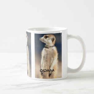 Café Taza del meerkat de Cazanna