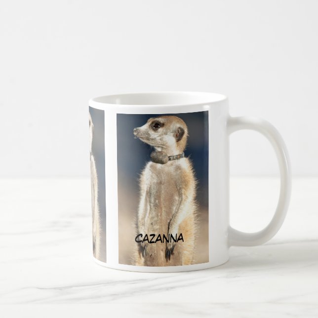 Café Taza del meerkat de Cazanna (Derecha)