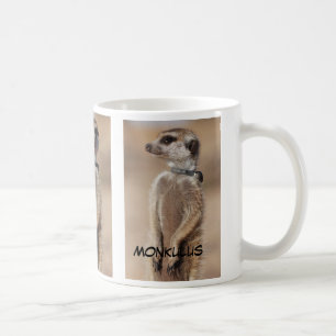 Café Taza del meerkat de Monkulus