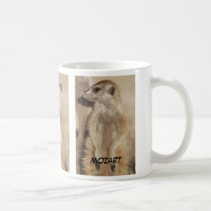 Café Taza del meerkat de Mozart