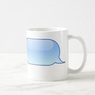 Café Taza del mensaje de texto