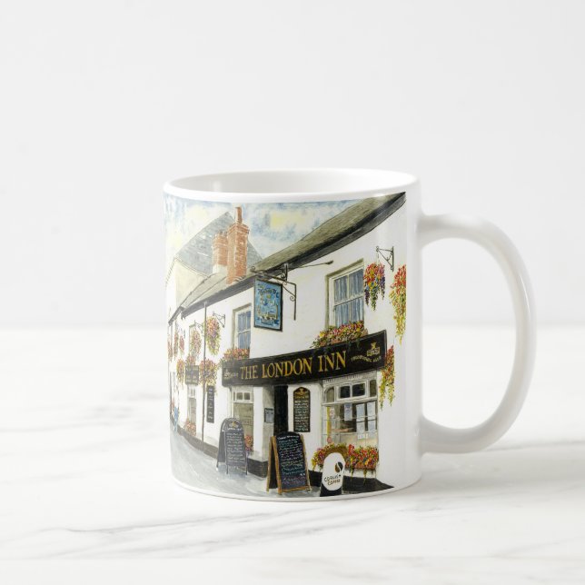 Café Taza "del mesón de Londres (Padstow)" (Derecha)