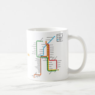 Café Taza del metro de Amsterdam