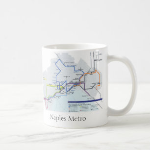 Café Taza del metro de Nápoles