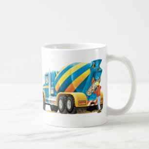 Café Taza del mezclador concreto del camión de la