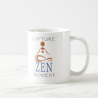 Café Taza del momento del zen de la captura