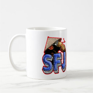 Café Taza del mono del podcast de SFJ