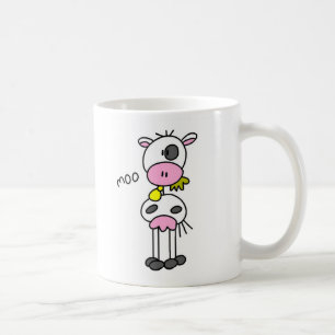 Café Taza del MOO de la vaca