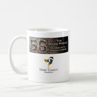 Café Taza del mosaico de Mario con la foto individual