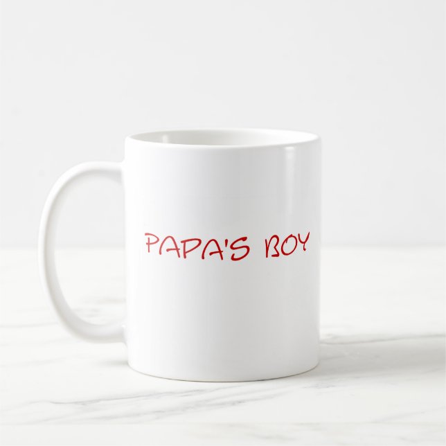 Café Taza del muchacho de la papá (Izquierda)