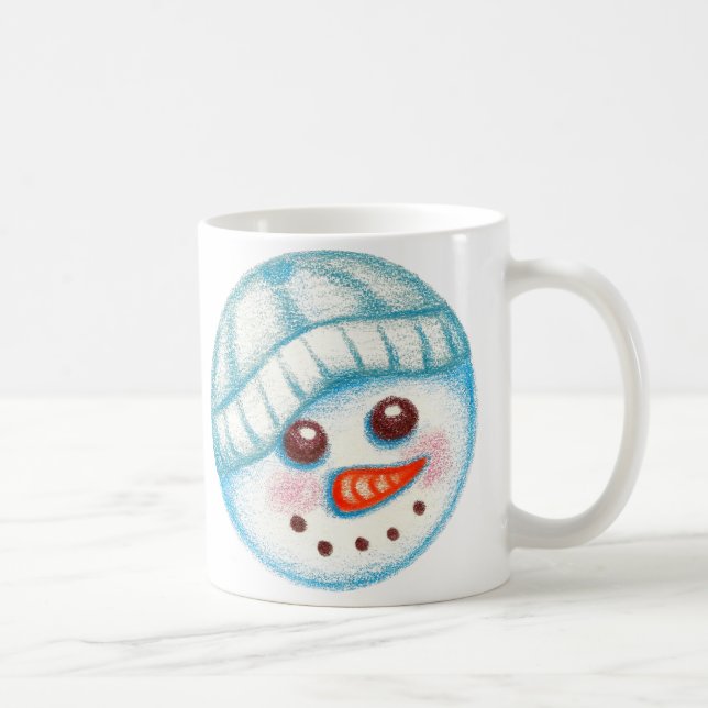 Café Taza del muñeco de nieve (Derecha)