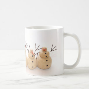 Café taza del muñeco de nieve