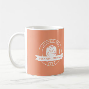 Café Taza del naranja de los amigos por correspondencia