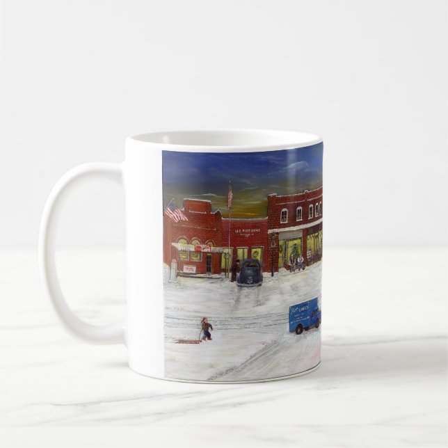 Café Taza del navidad de la ciudad natal (Izquierda)