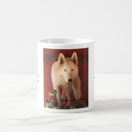 Café Taza del navidad de White Wolf