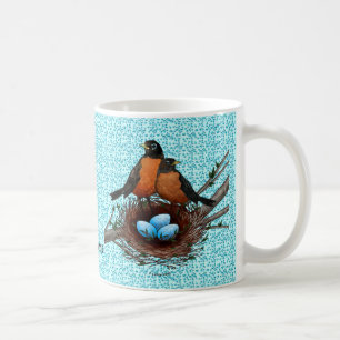 Café Taza del Nido de Robin