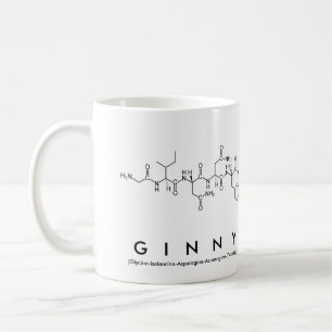 Café Taza del nombre del péptido de Ginny