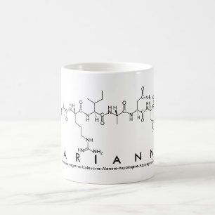 Café Taza del nombre del péptido de Marianne