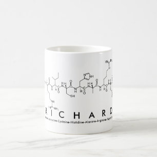 Café Taza del nombre del péptido de Richard