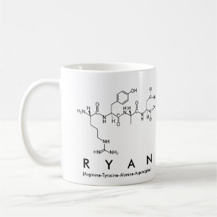 Café Taza del nombre del péptido de Ryan