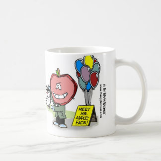 Café Taza del normando y de la mascota de la ciudad