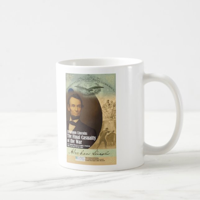 Café Taza del objeto expuesto de Abraham Lincoln - (Derecha)