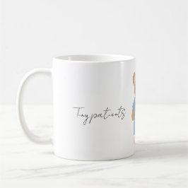 Café Taza del osito de peluche de enfermera pediátrica 