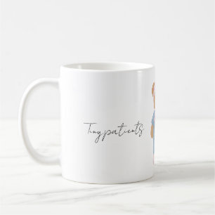 Café Taza del osito de peluche de enfermera pediátrica