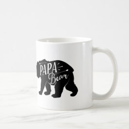 Café Taza del oso de la papá, taza del oso de la papá,