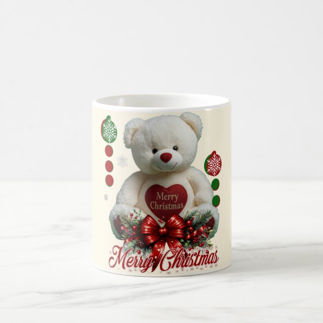 Café Taza del oso de Navidad (Centro)