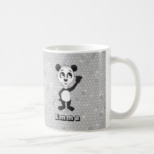 Café Taza del oso de panda