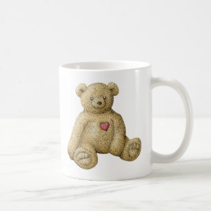 Café Taza del oso de peluche