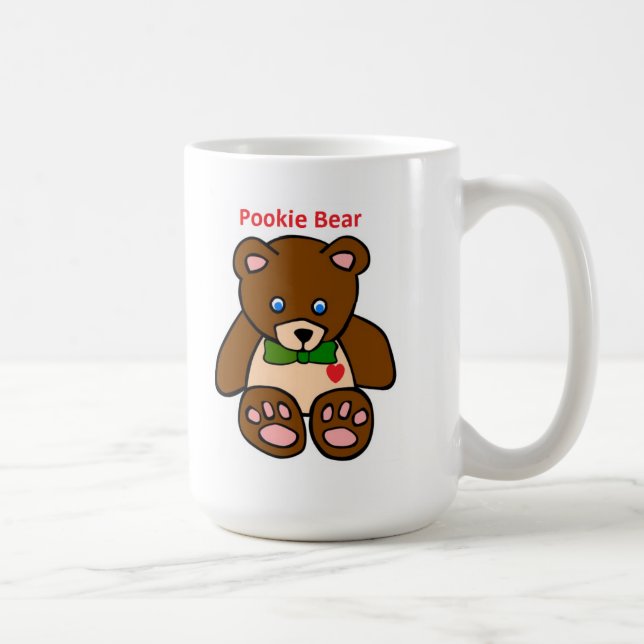 Café Taza del oso de Pookie (Derecha)