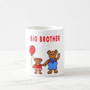 Café Taza del oso y de la hermana del hermano mayor del