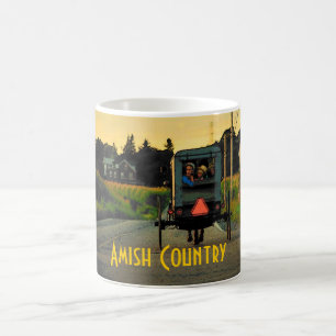 Café Taza del país de Amish
