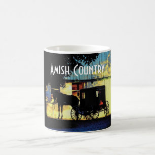 Café Taza del país de Amish