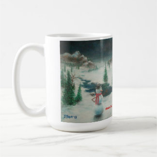 Café Taza del país de las maravillas del invierno