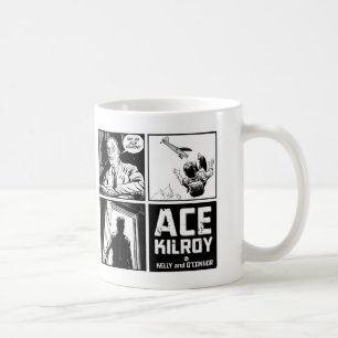 Café Taza del panel de Kilroy cuatro del as