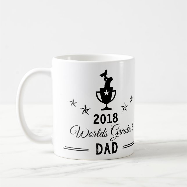 Café Taza del papá del greatst de los mundos (Izquierda)