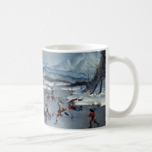 CAFÉ TAZA DEL PATINAJE DE HIELO