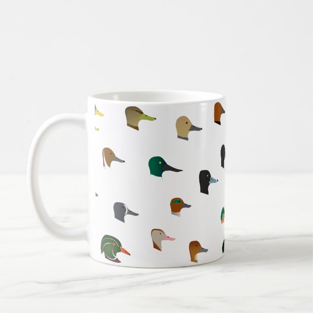 Café Taza del pato de BirdFace (Izquierda)