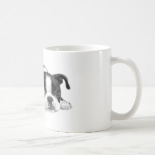 Café Taza del perrito de Boston Terrier