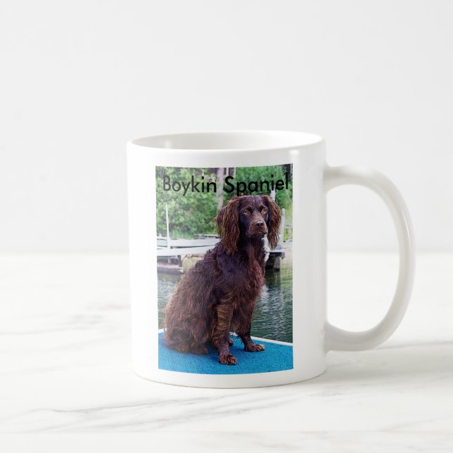 Café Taza del perro de aguas de Boykin (Derecha)