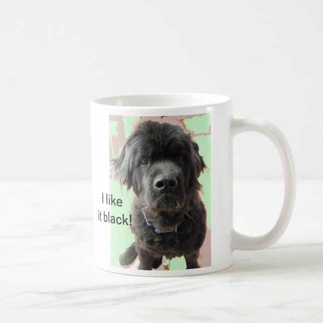 Café Taza del perro de Terranova, (Derecha)